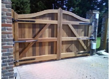quality wooden gates